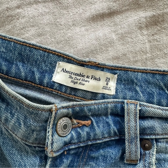 Abercrombie & Fitch Dad Short High Rise 29/8 - Picture 2 of 3